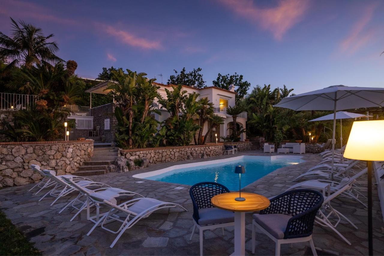 Capri Blue Luxury Villa Le Tre Monelle Anacapri  Exterior foto
