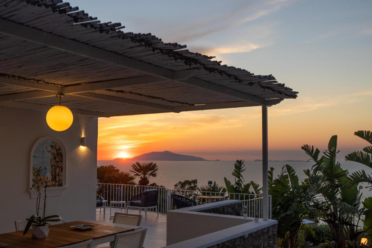 Capri Blue Luxury Villa Le Tre Monelle Anacapri  Exterior foto