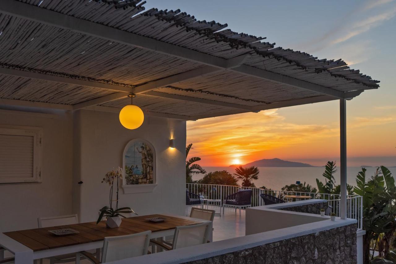 Capri Blue Luxury Villa Le Tre Monelle Anacapri  Exterior foto